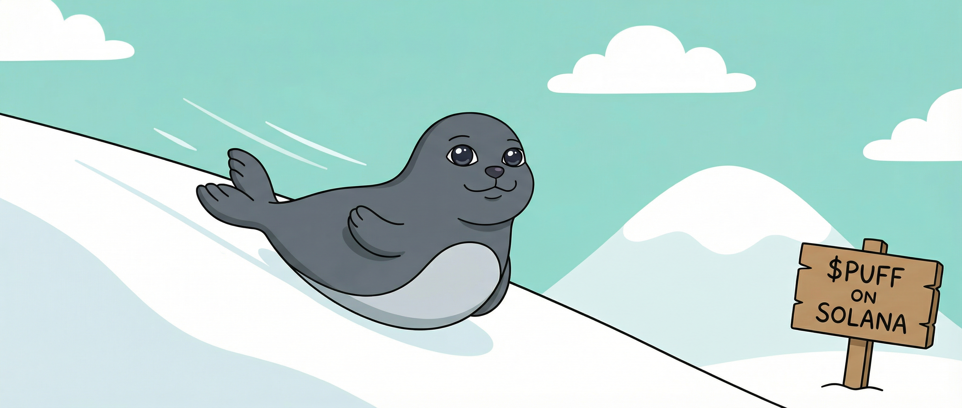 PUFF in the snow ridge